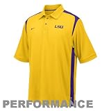 Nike LSU Tigers Gold Goal to Go 2008 Coaches Sideline Polo