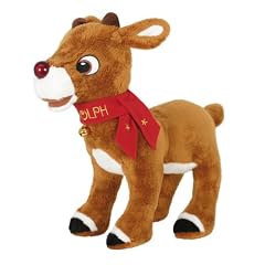 Rudolph mit der roten Nase, Pl�sch-Rentier mit Leucht- und Soundmodul 30 cm