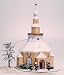Lichterh�user u. Laternen - Seiffener Kirche / elektr.