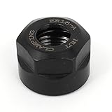 uxcell　コレットナット　コレットクランプナット　ミーリングチャックツール　旋盤　20mmおねじ ER16モデル