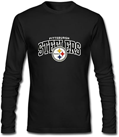 Sellergoods Pittsburgh Steelers Custom Gildan Mens Long sleeve T-shirt Size L