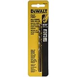 DEWALT DW1918 9/32-Inch Gold Ferrous Oxide Pilot Point Twist Drill Bit