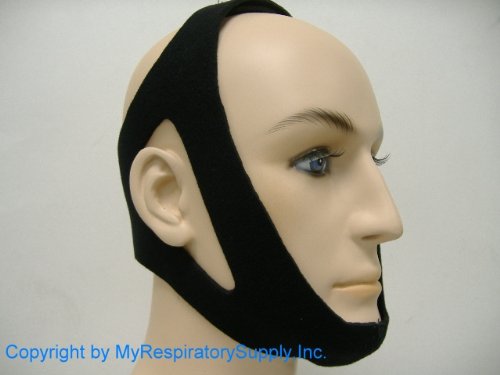 41EDm1dFBBL Legend Medicals Neoprene Adjustable Around Ear CPAP Chin Strap acs001