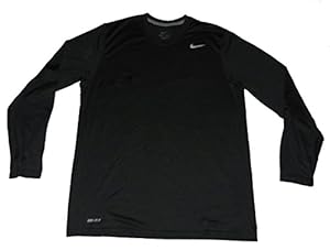 Nike 384408 Legend Dri-Fit Long Sleeve Tee - Black L