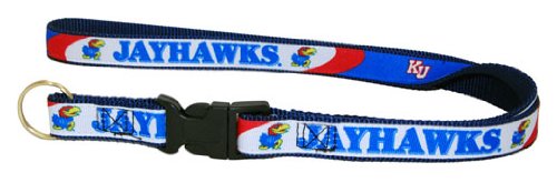 Kansas Jayhawks Lanyard Keychain Royal