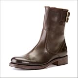 FRYE 87446 BRANDO INSDE ZIP TFG DARK BROWN