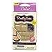 Cala Pretty Toes Complete Toenail Kit with Nail Art and Nail Glue (28 Nails in 14 Sizes) French Tip White With Silver Glitter Line