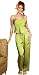 Peridot Green 100% Silk Womens Pajama