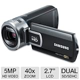Samsung HMX-QF20 Flash Memory HD Digital Video Camcorder (Black)