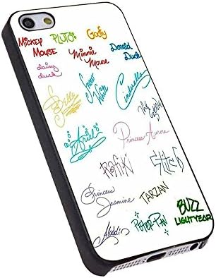 all disney character signatures for Iphone Case (iPhone 6/6S black)