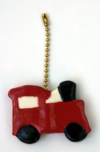 Ceiling Fan Pull Chain: Red Train