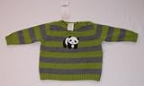 Gymboree Striped Panda Sweater Size 3-6 Months