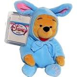 Blue Easter Bunny Rabbit Suit Pooh - Disney Mini Bean Bag Plush
