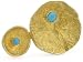 Zariin "Eye See You" Turquoise Gold Ring