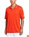 Adidas Golf Men's Climalite Solid Polo Shirt, Lobster, Small