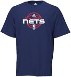 New Jersey Nets NBA On-Court Practice Anti-Microbial Performance T-Shirt