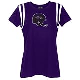 Baltimore Ravens Grey Heart and Soul II T-Shirt - Large
