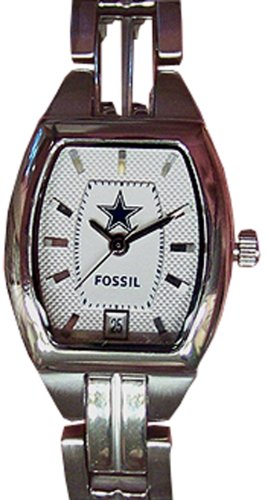 Fossil Women's NFL1176 NFL Dallas Cowboys Round Dial Watch