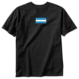 T-Shirt Black Flag  Argentina  Country