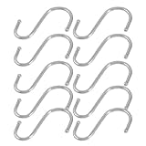 Amico 10 Pcs Metal S Shaped Kitchen Spoon Pan Pot Hanging Hooks Hangers