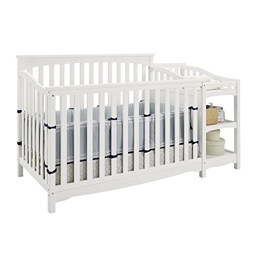 Dorel Living Baby Relax Bailey Convertible Crib with Side Changing
