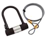 OnGuard PitBull MINI DT 5008 Bicycle U-Lock and Extra Security Cable