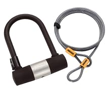 OnGuard PitBull MINI DT 5008 Bicycle U-Lock and Extra Security Cable