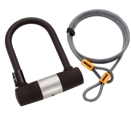 Childrens Toyshop  Sporting Goods : OnGuard PitBull MINI DT 5008 Bicycle U-Lock and Extra Security Cable
