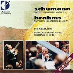 Schumann: Piano Concerto in Am Op54; Brahms: Piano Concerto in Dm No1, Op15