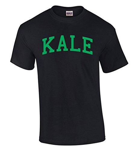 icustomworld Kale Green Logo T-shirt Vegetarian Healthy Eco Style Shirts
