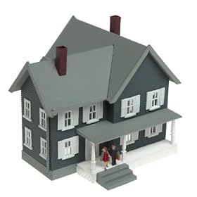 N B/U Simpson's House, Lighted w/Figures