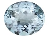 AVG 3.50CT 12X10MM OVAL AQUAMARINE