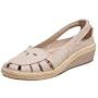 Grasshoppers Women's Getaway II Wedge,Stone,8 M US