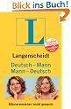 Langenscheidt Deutsch - Mann / Mann - Deutsch: M�nnerverstehen leicht gemacht