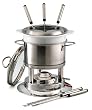Chantal Brushed Stainless Steel 5 Function Fondue