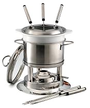 Chantal Brushed Stainless Steel 5 Function Fondue