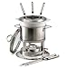 Chantal Brushed Stainless Steel 5 Function Fondue