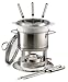 Chantal Brushed Stainless Steel 5 Function Fondue
