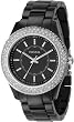 Fossil #ES2445 Women's Acrylic Stella Black Glitz Watch
