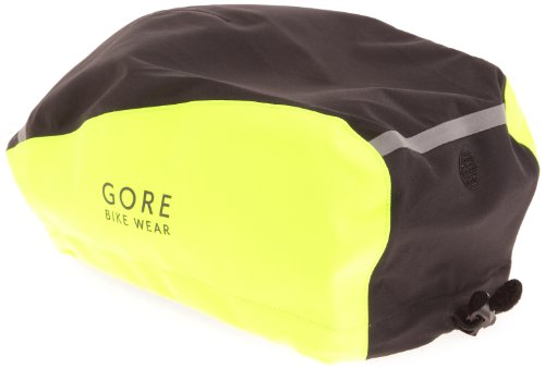 Gore Bike Wear Universal TEX Neon Helmet Cover - Black/Neon Yellow, Size 54-58