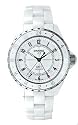 Chanel J12 GMT White Ceramic Unisex Watch H2126