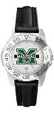 Marshall University Thundering Herd Ladies Leather Sports Watch