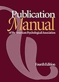 Publication Manual of the American Psychological Association