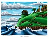 Getting the Point 8 x 10 in. Art print by Chris Pedersen