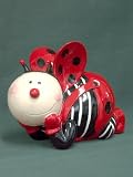 BLOW FISH 16-Inch Jumbo Ladybug Money Bank Resin Collector