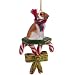 Beagle Candy Cane Christmas Ornament