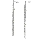 Sterling Silver Polished Balls Dangle Earrings