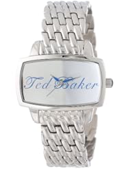 Ted Baker Womens TE4022 Ted-Ted Analog Silver Dial Watch