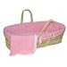 Cable Knit Moses Basket - Lavender