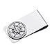 Danforth - Compass Rose Money Clip - 2 Inches - Gift Boxed